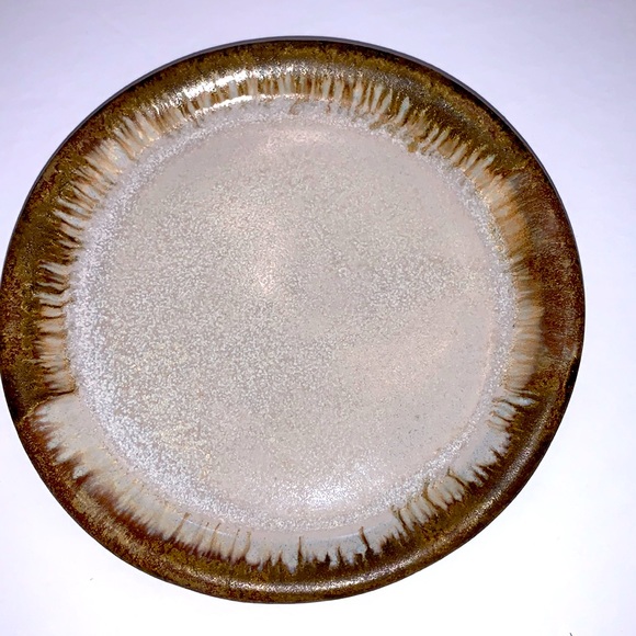 Pigeon River Pottery Handcrafted Drip Glaze Small Plate - Picture 1 of 4